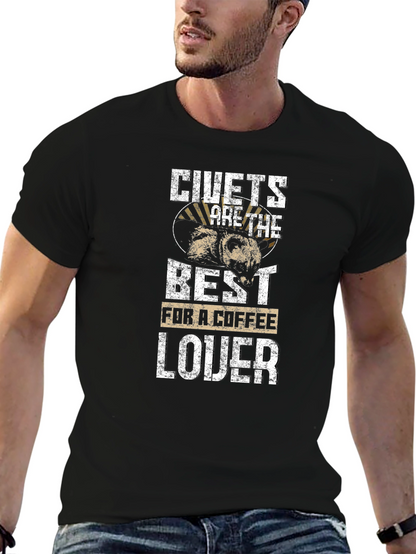 Civets Coffee Lover Graphic T-Shirt