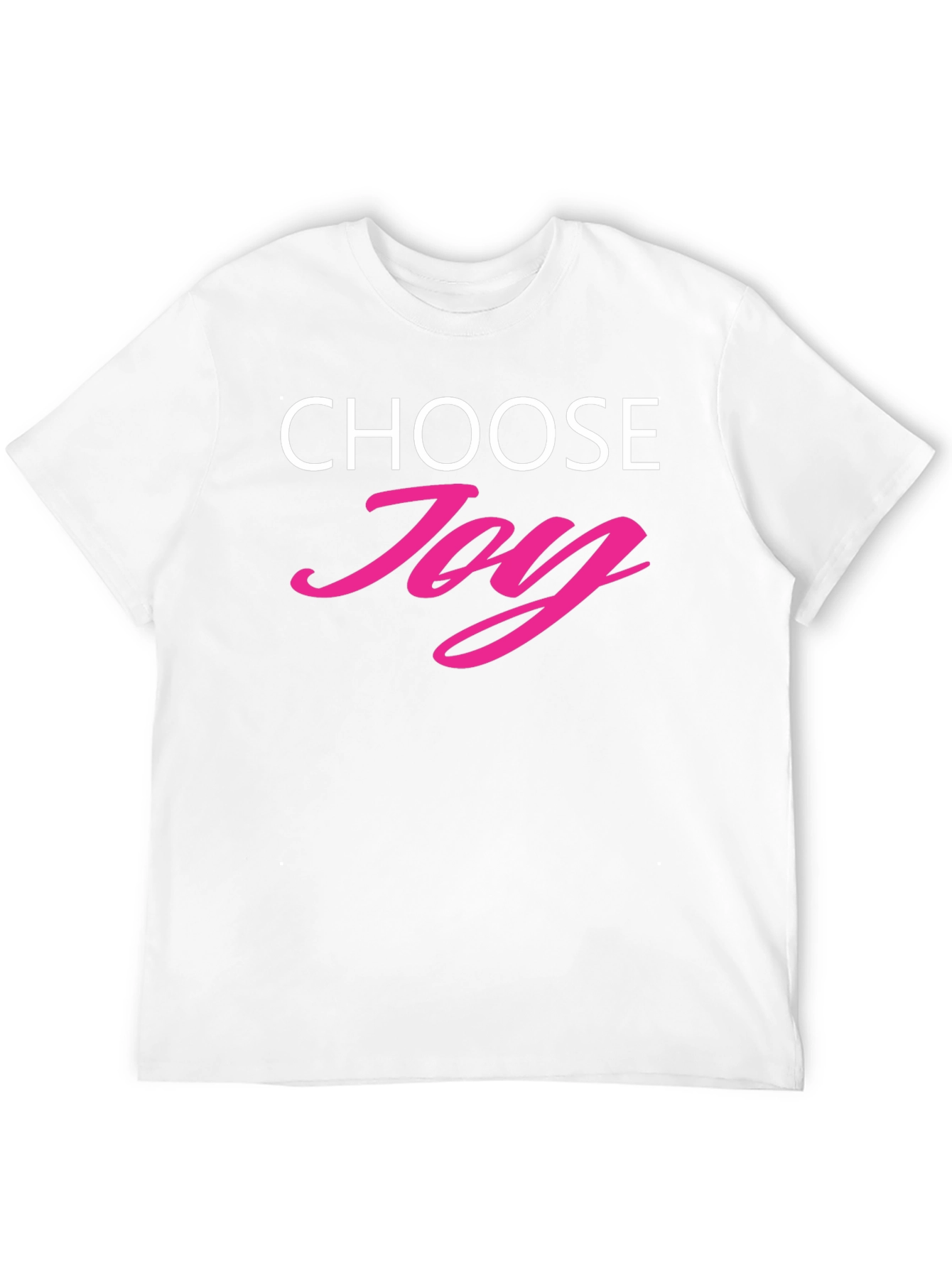 Choose Joy Graphic Tee - Positive Vibes Shirt