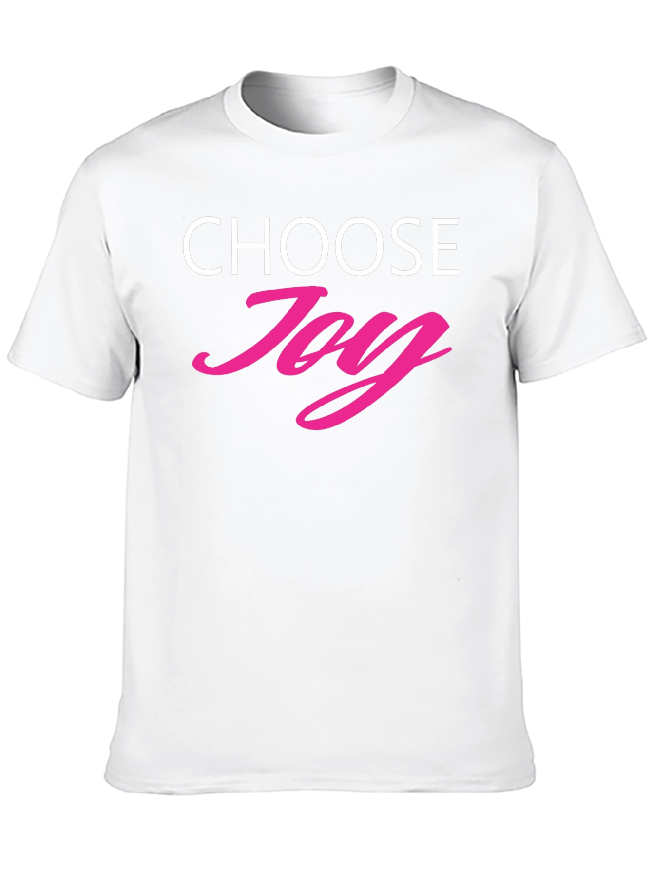 Choose Joy Graphic Tee - Positive Vibes Shirt