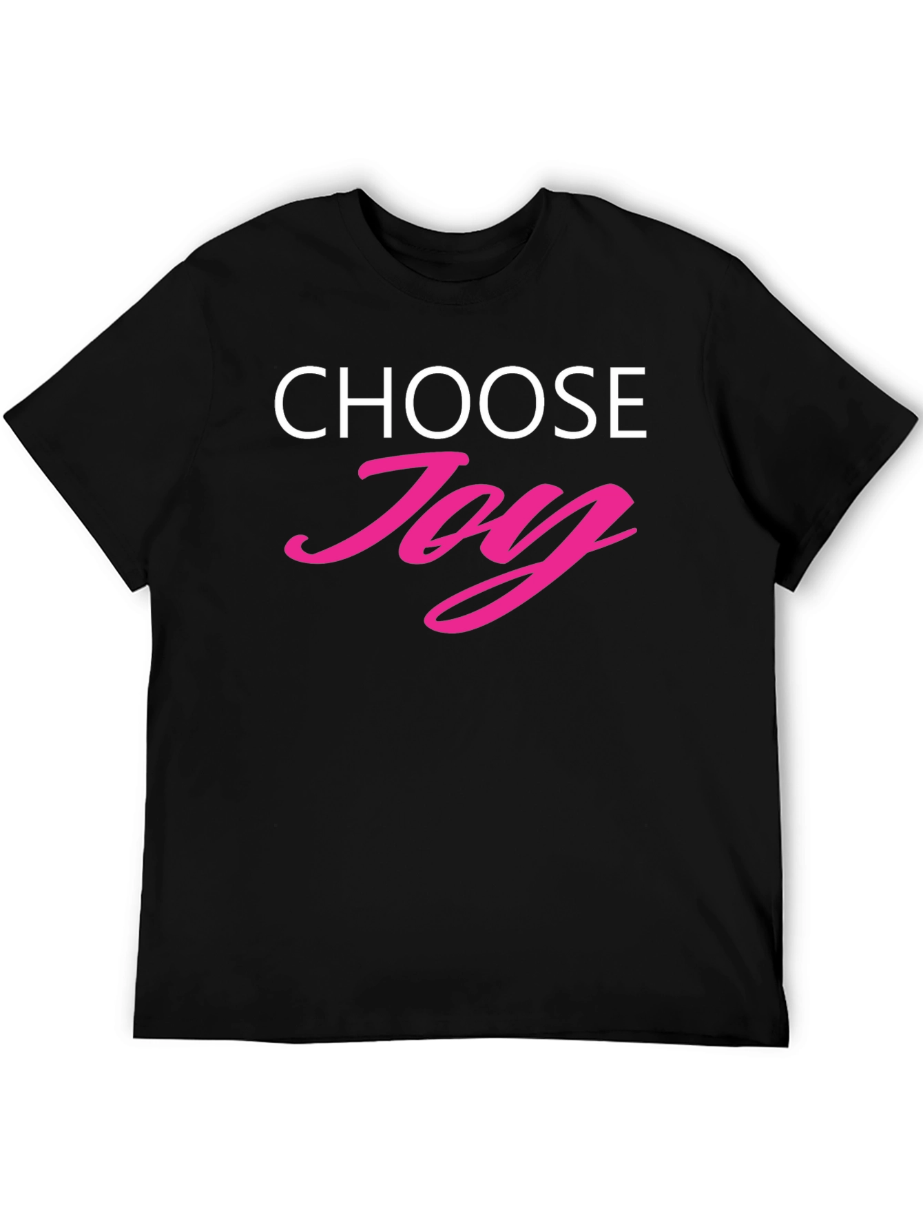 Choose Joy Graphic Tee - Positive Vibes Shirt