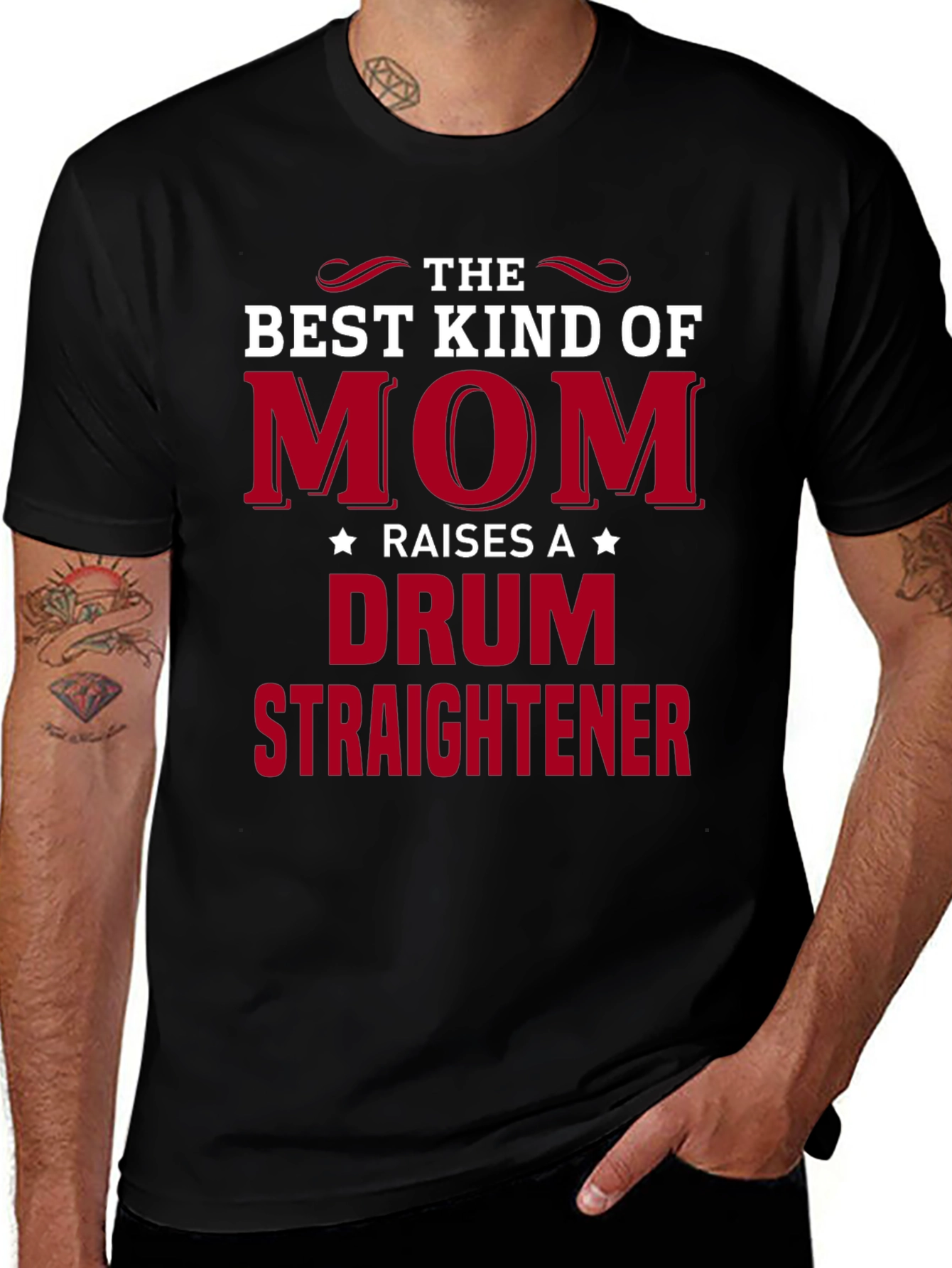Best Kind of Mom Drum Straightener T-Shirt