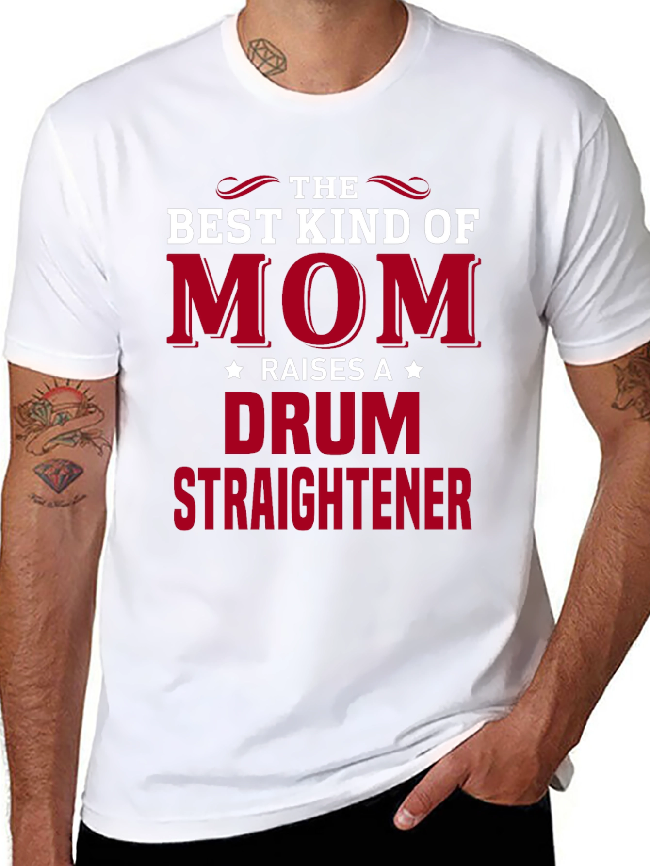 Best Kind of Mom Drum Straightener T-Shirt