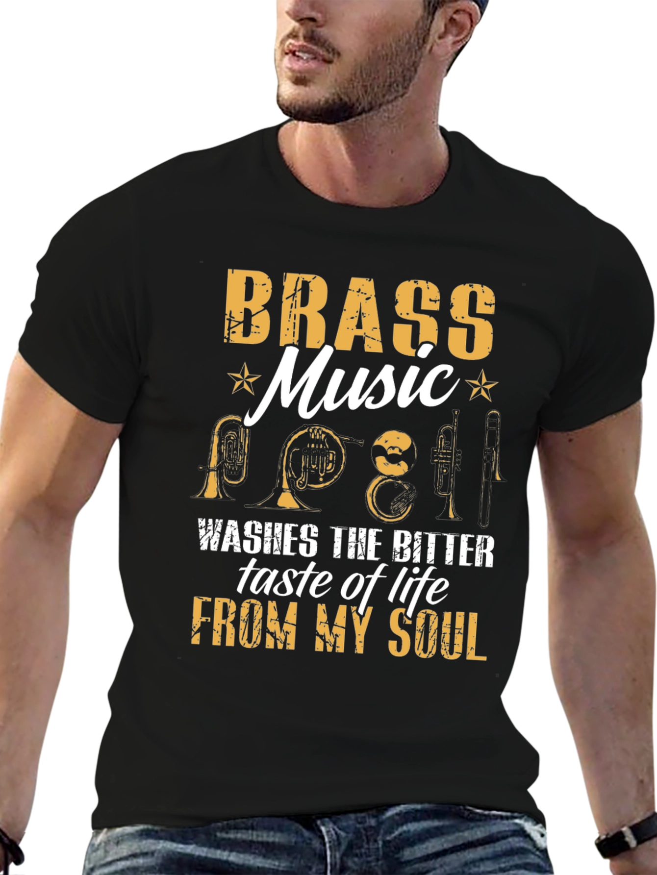 Brass Music T-Shirt: Washes Bitter Taste Away