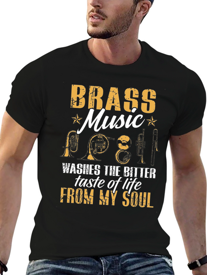 Brass Music T-Shirt: Washes Bitter Taste Away
