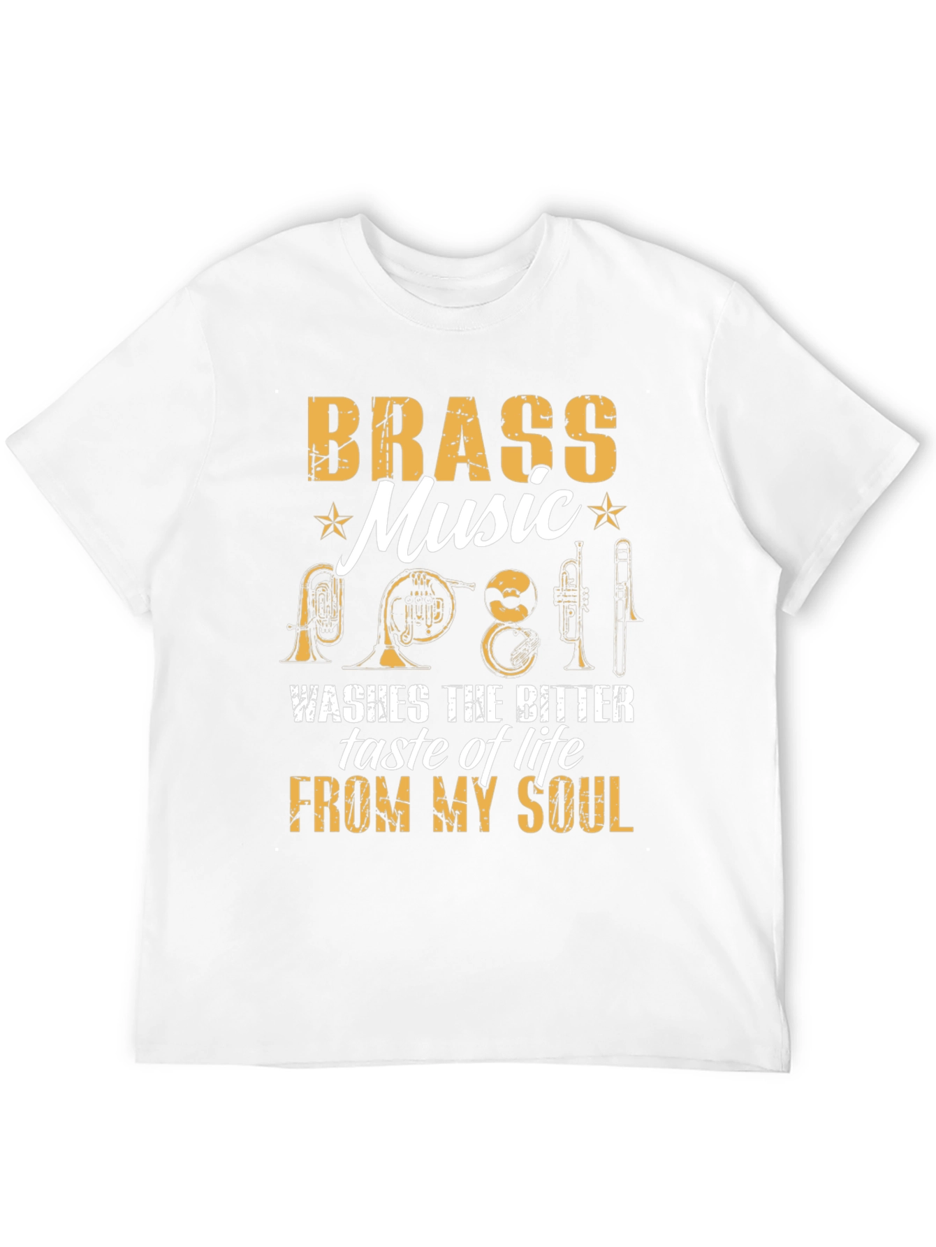 Brass Music T-Shirt: Washes Bitter Taste Away
