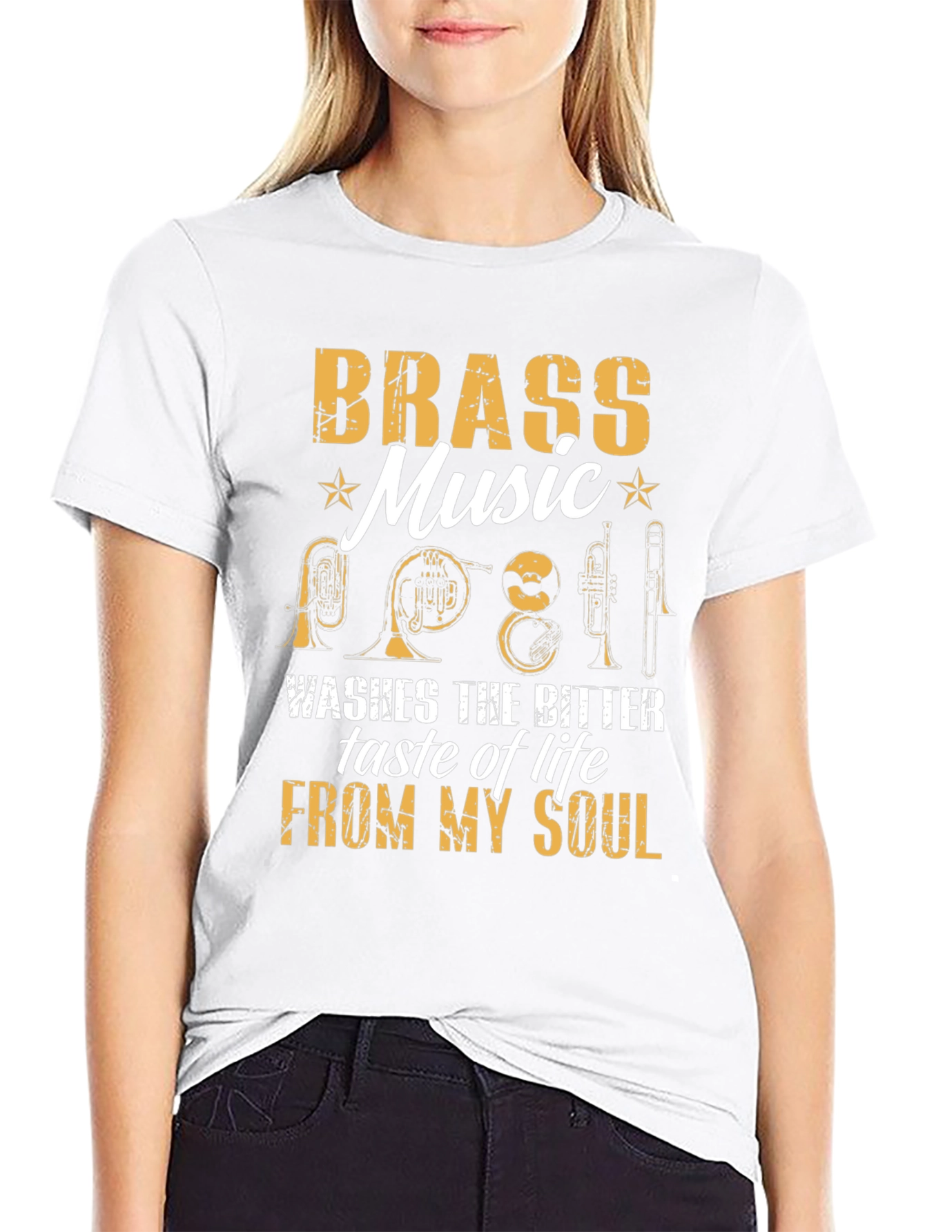 Brass Music T-Shirt: Washes Bitter Taste Away