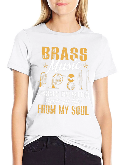 Brass Music T-Shirt: Washes Bitter Taste Away