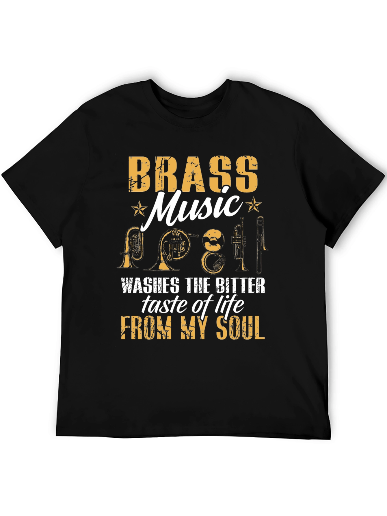 Brass Music T-Shirt: Washes Bitter Taste Away