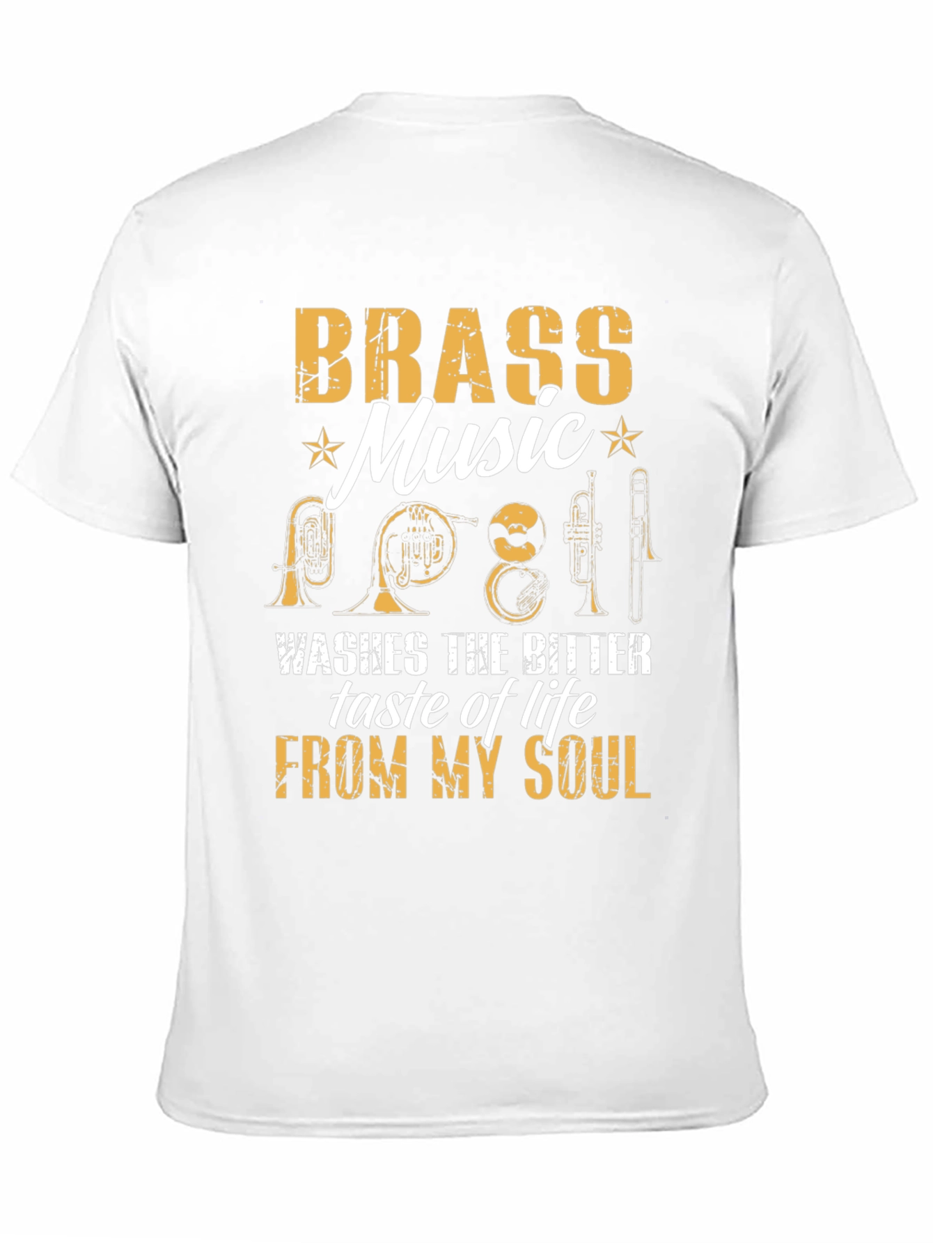 Brass Music T-Shirt: Washes Bitter Taste Away