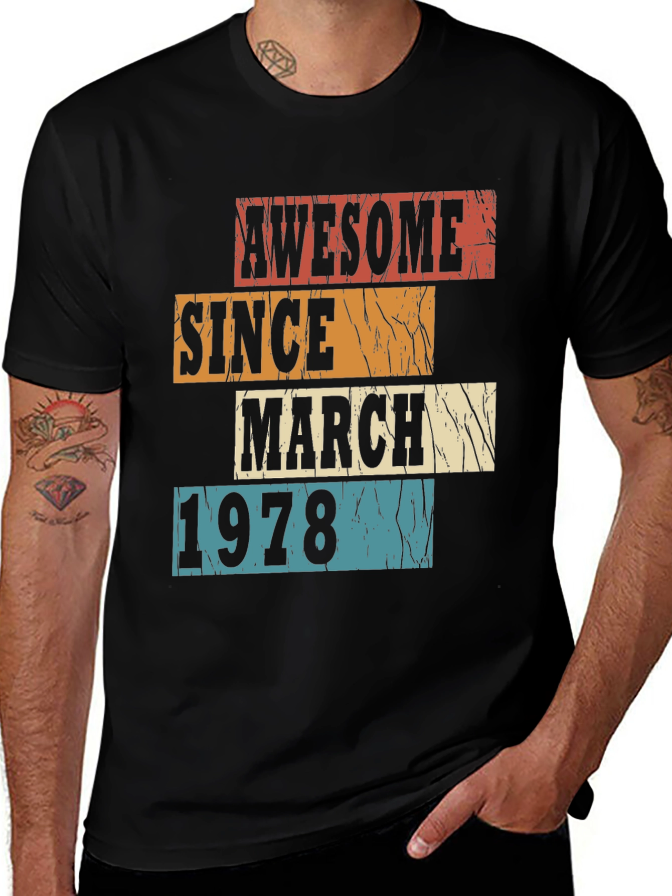 Awesome Since March 1978 Graphic T-Shirt