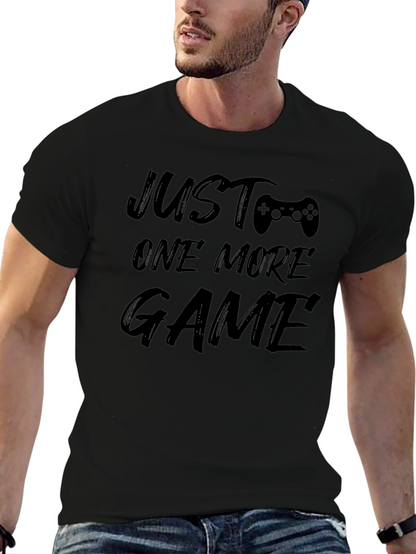 Just One More Game T-Shirt - Gamer Apparel