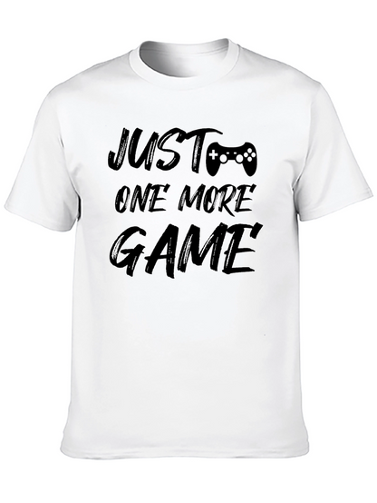 Just One More Game T-Shirt - Gamer Apparel