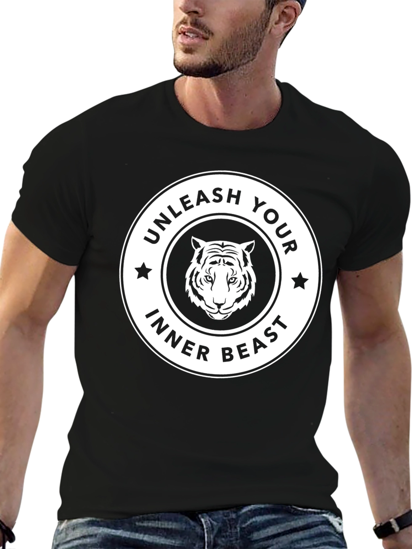 Unleash Your Inner Beast Graphic T-Shirt