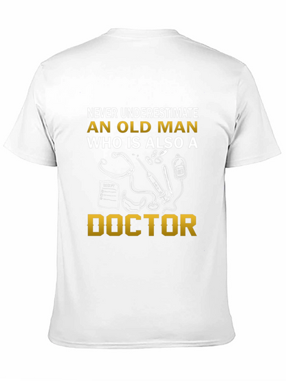 Old Man Doctor Graphic T-Shirt