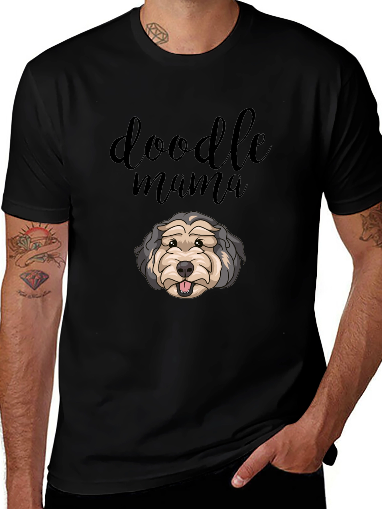 Doodle Mama Dog Lover T-Shirt