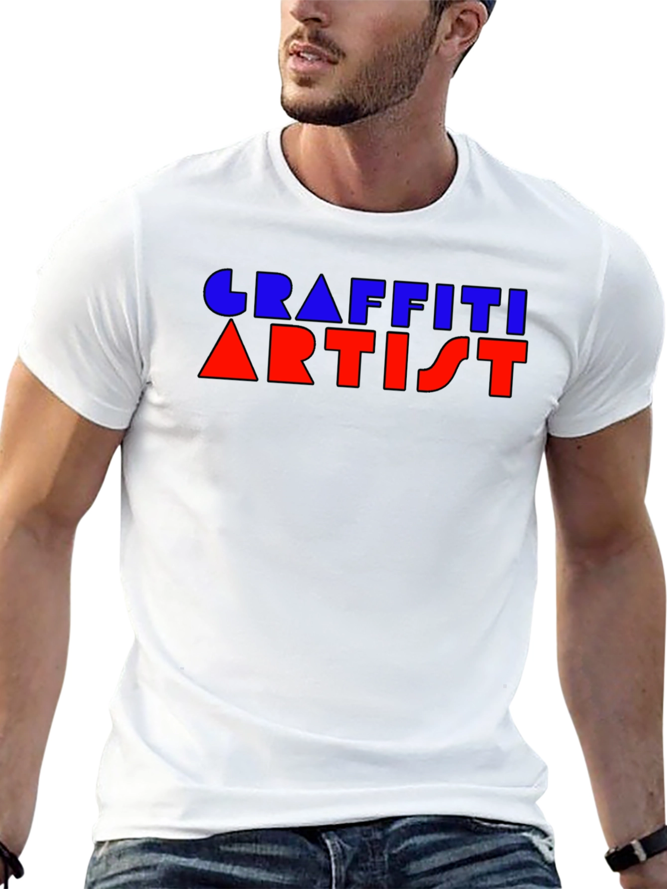 Graffiti Artist Graphic T-Shirt - Cool Street Art Style