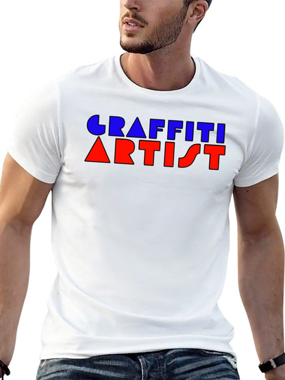 Graffiti Artist Graphic T-Shirt - Cool Street Art Style