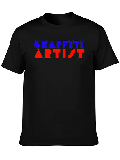 Graffiti Artist Graphic T-Shirt - Cool Street Art Style