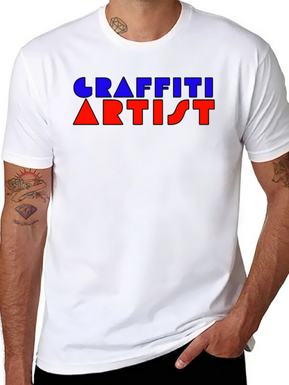 Graffiti Artist Graphic T-Shirt - Cool Street Art Style
