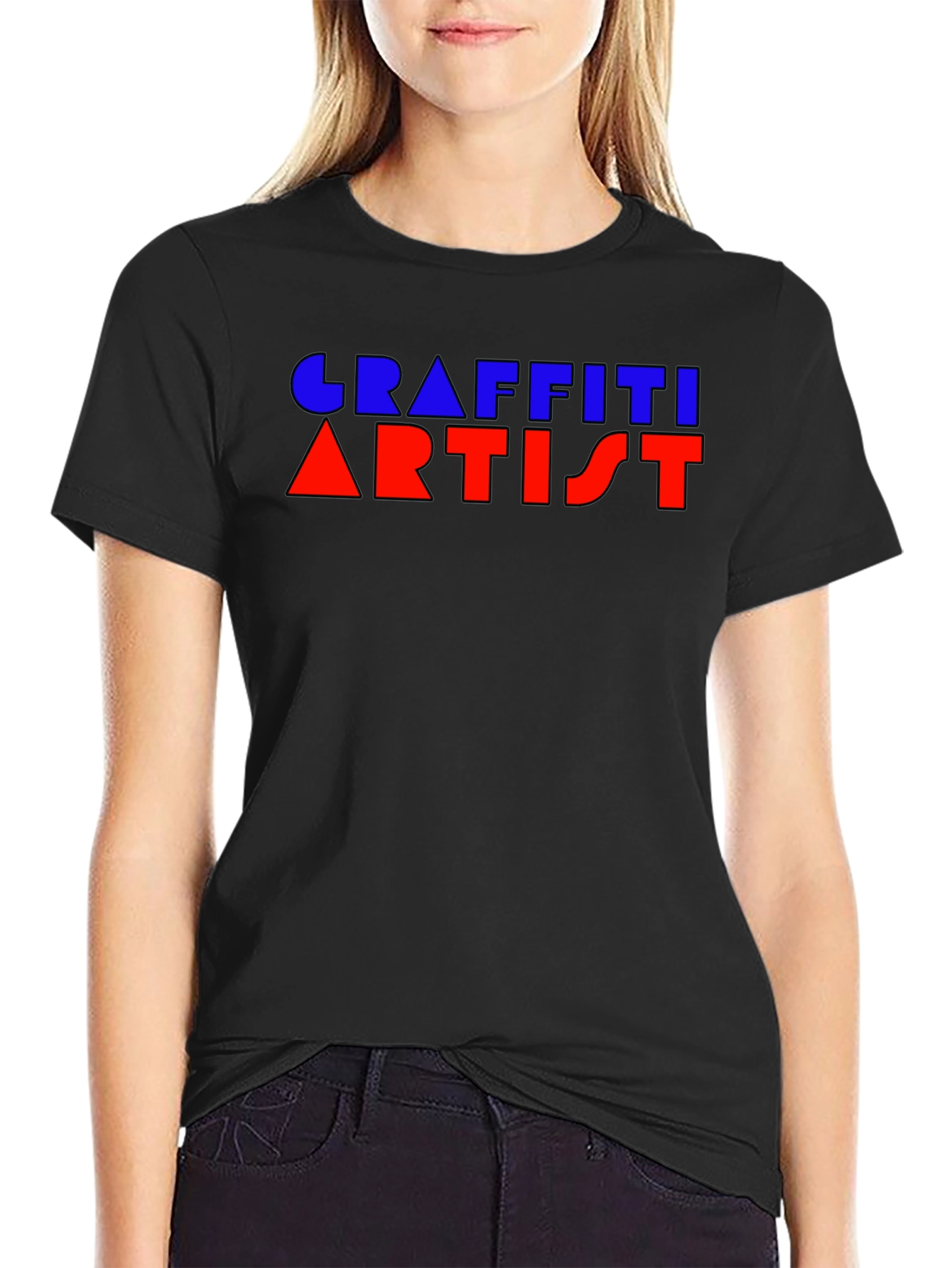 Graffiti Artist Graphic T-Shirt - Cool Street Art Style