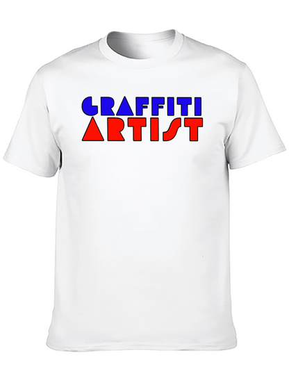 Graffiti Artist Graphic T-Shirt - Cool Street Art Style