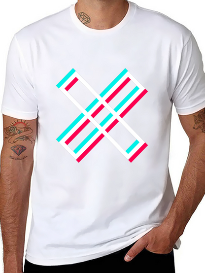 Abstract X Graphic T-Shirt