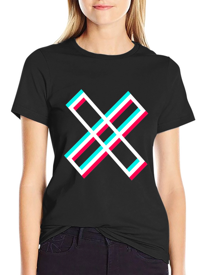 Abstract X Graphic T-Shirt