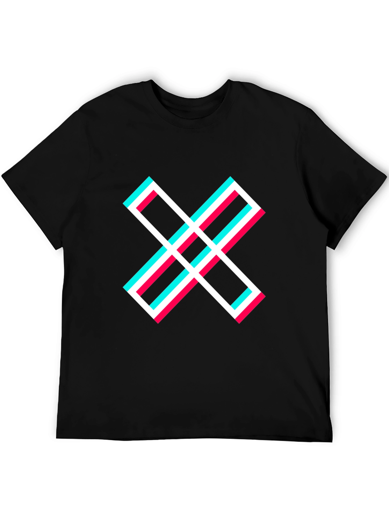 Abstract X Graphic T-Shirt