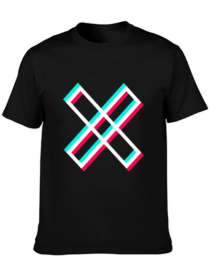 Abstract X Graphic T-Shirt