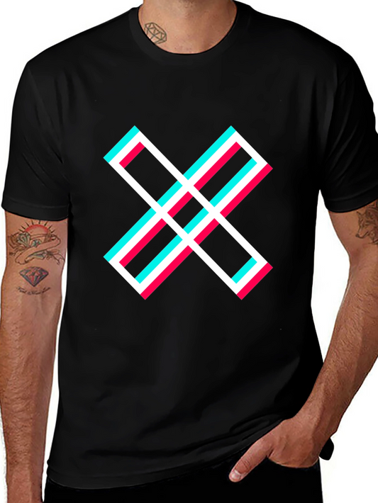 Abstract X Graphic T-Shirt