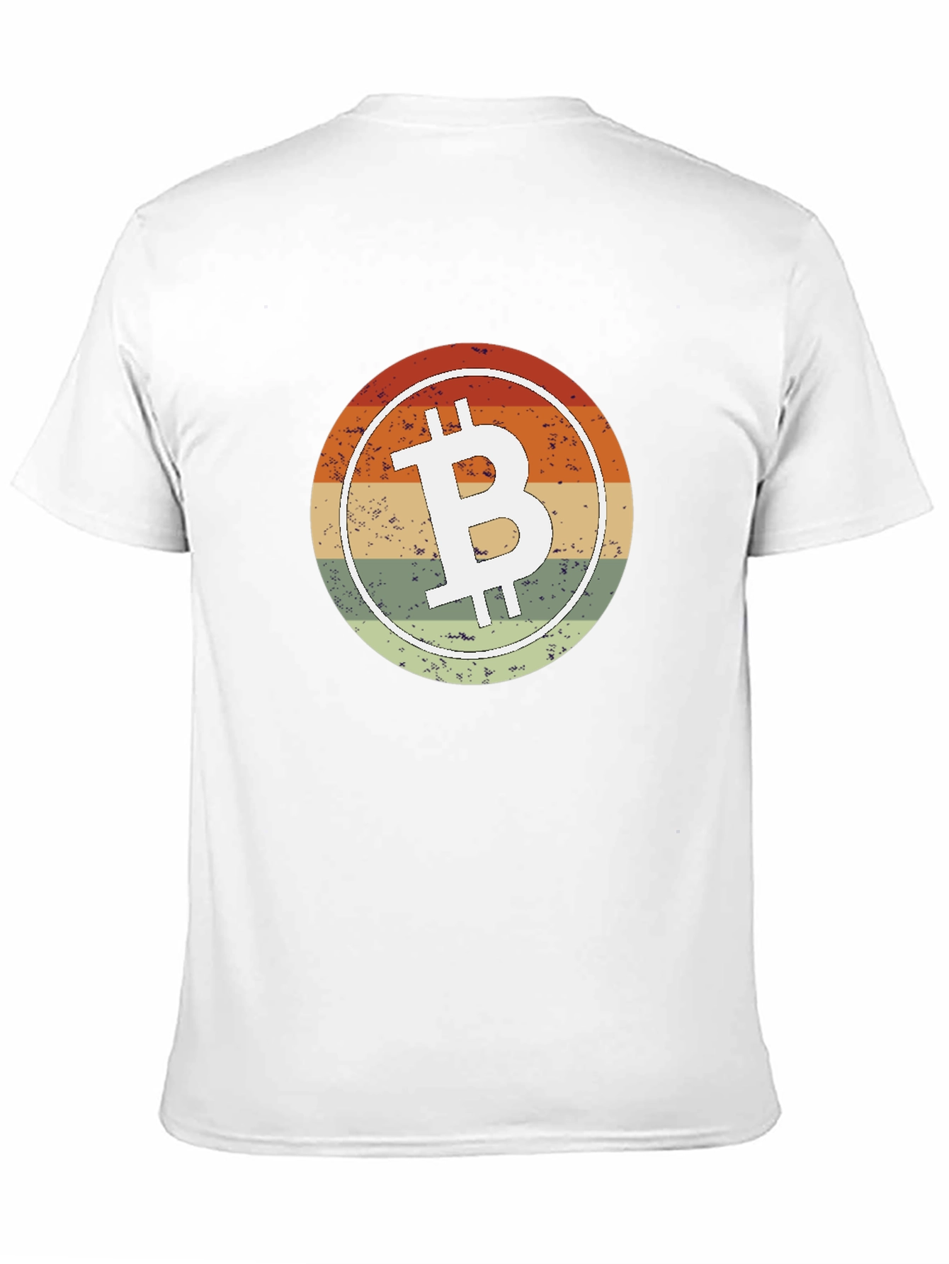 Bitcoin Retro Sunset T-Shirt - Crypto Fan Apparel