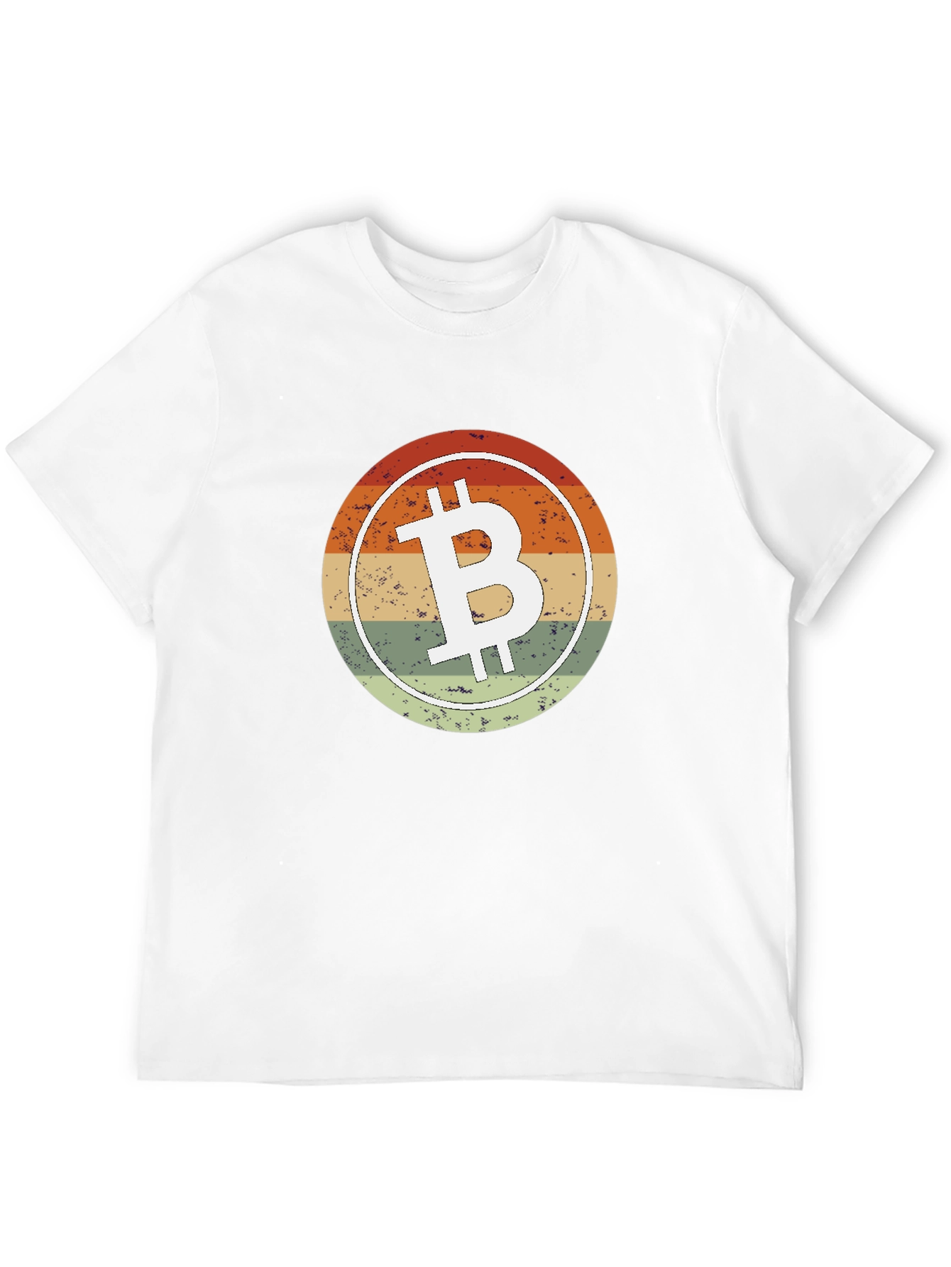 Bitcoin Retro Sunset T-Shirt - Crypto Fan Apparel