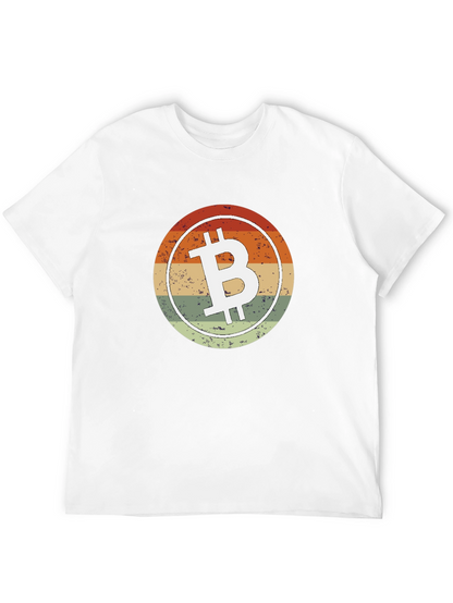 Bitcoin Retro Sunset T-Shirt - Crypto Fan Apparel