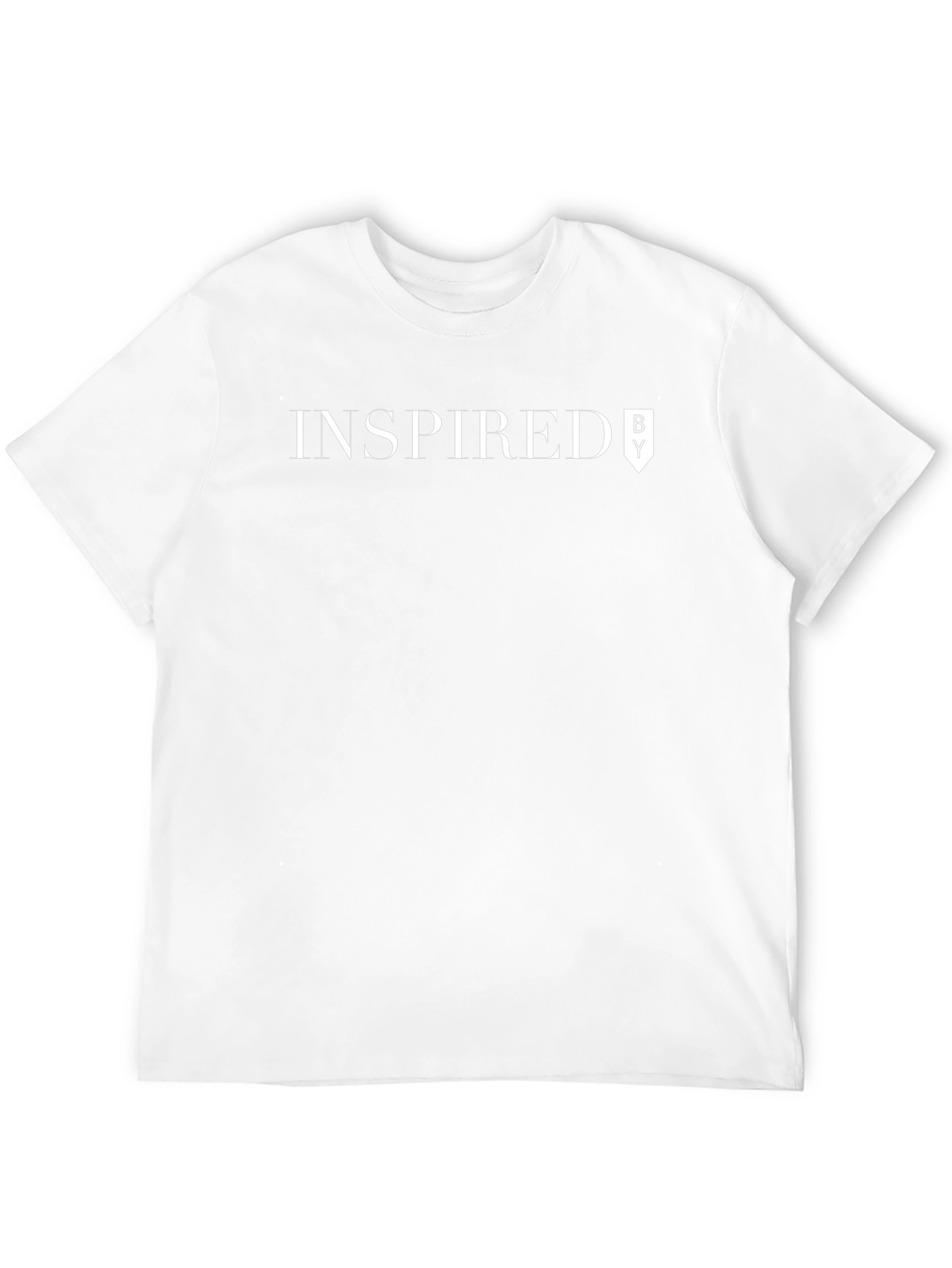Inspired By Black Cotton Tee
