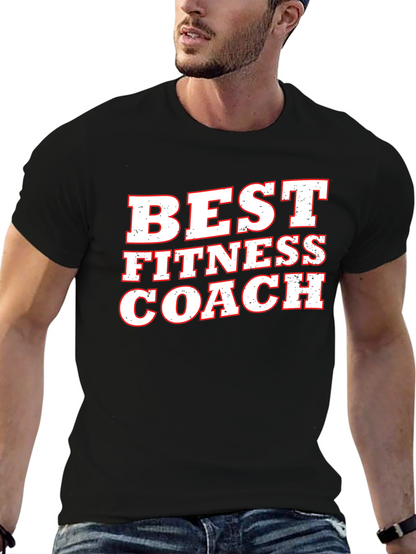 Best Fitness Coach T-Shirt - Gift for Trainers