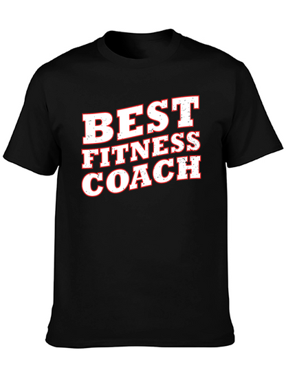 Best Fitness Coach T-Shirt - Gift for Trainers