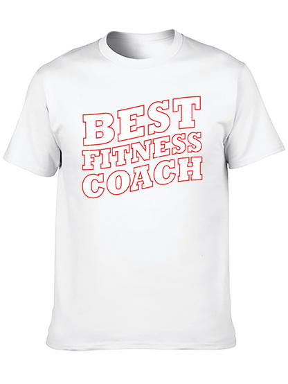 Best Fitness Coach T-Shirt - Gift for Trainers