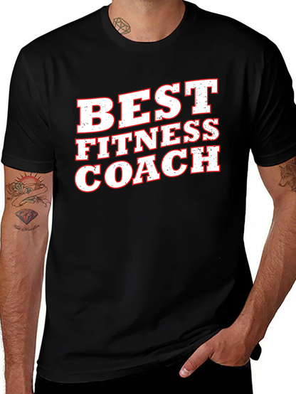 Best Fitness Coach T-Shirt - Gift for Trainers