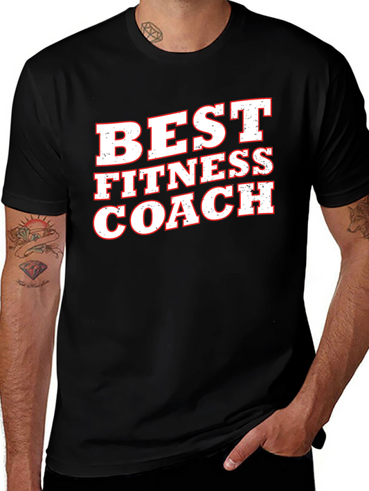 Best Fitness Coach T-Shirt - Gift for Trainers