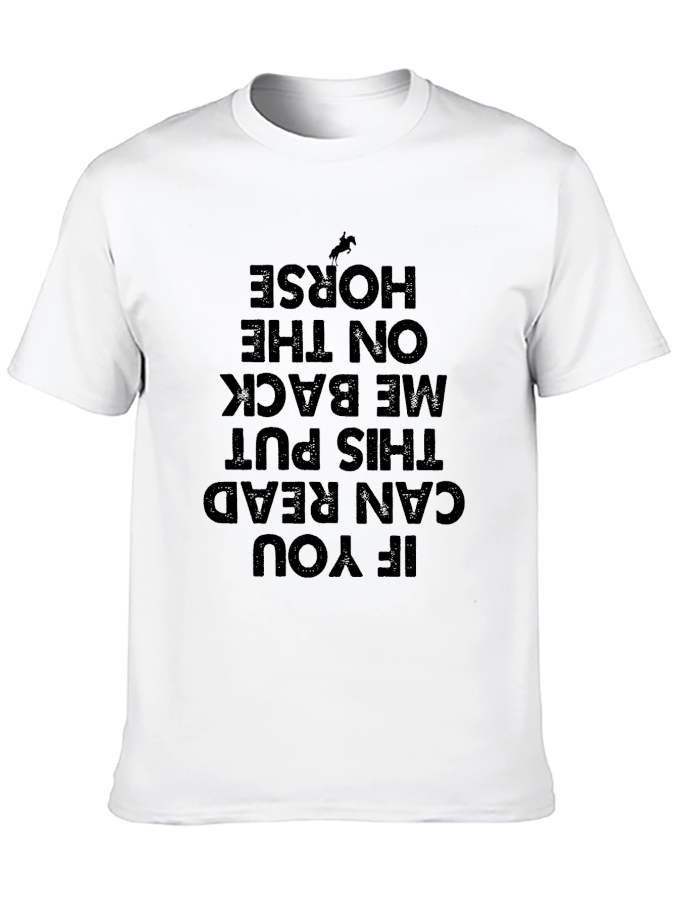Funny Horseback Riding T-Shirt: Read and Ride!