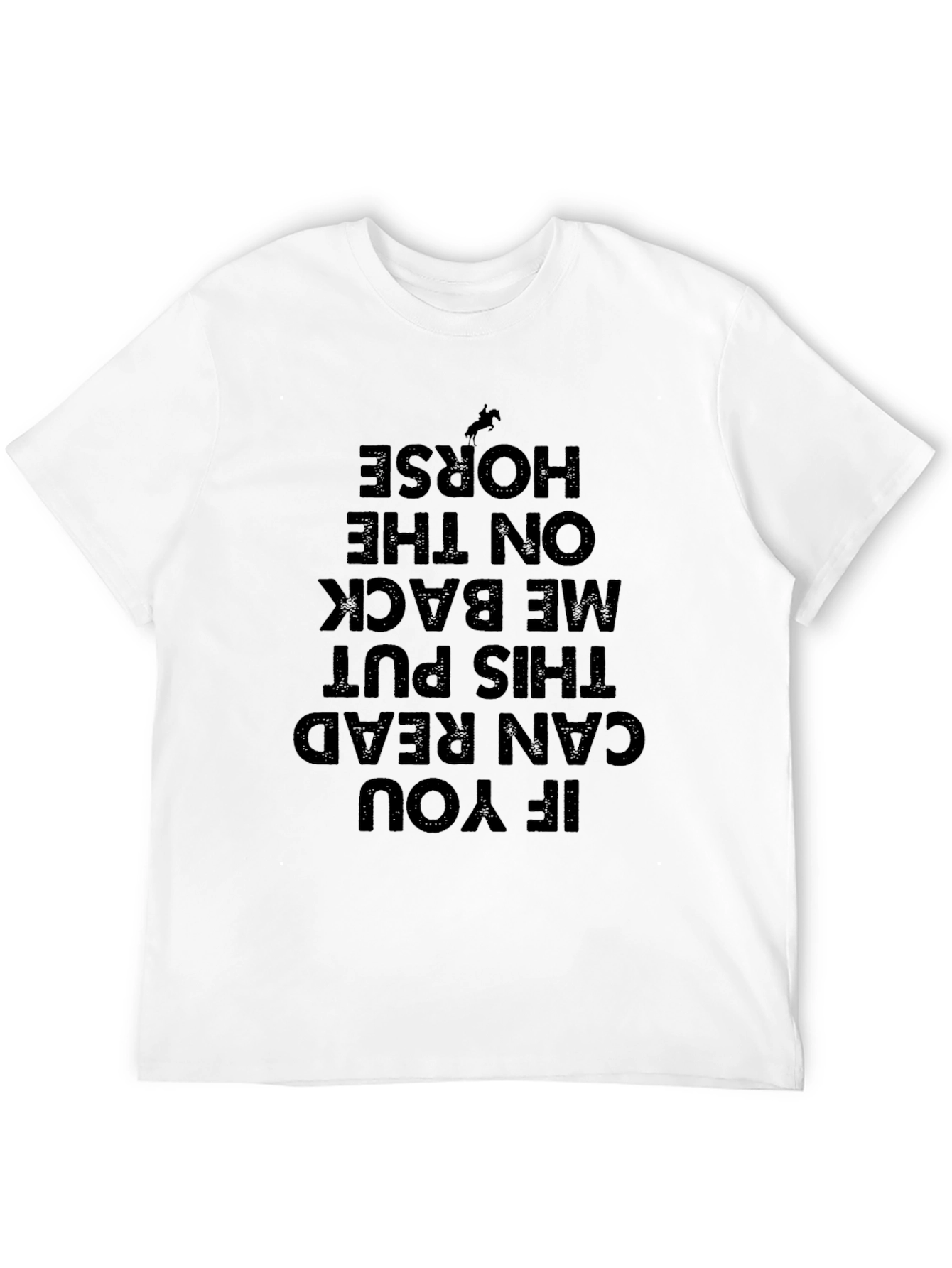 Funny Horseback Riding T-Shirt: Read and Ride!