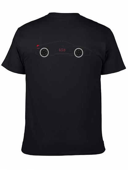 Ferrari 458 Silhouette T-Shirt - Classic Car Tee