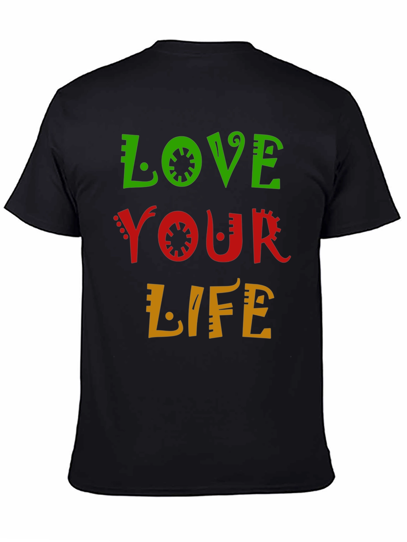 Love Your Life Graphic Tee - Black T-Shirt