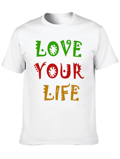 Love Your Life Graphic Tee - Black T-Shirt