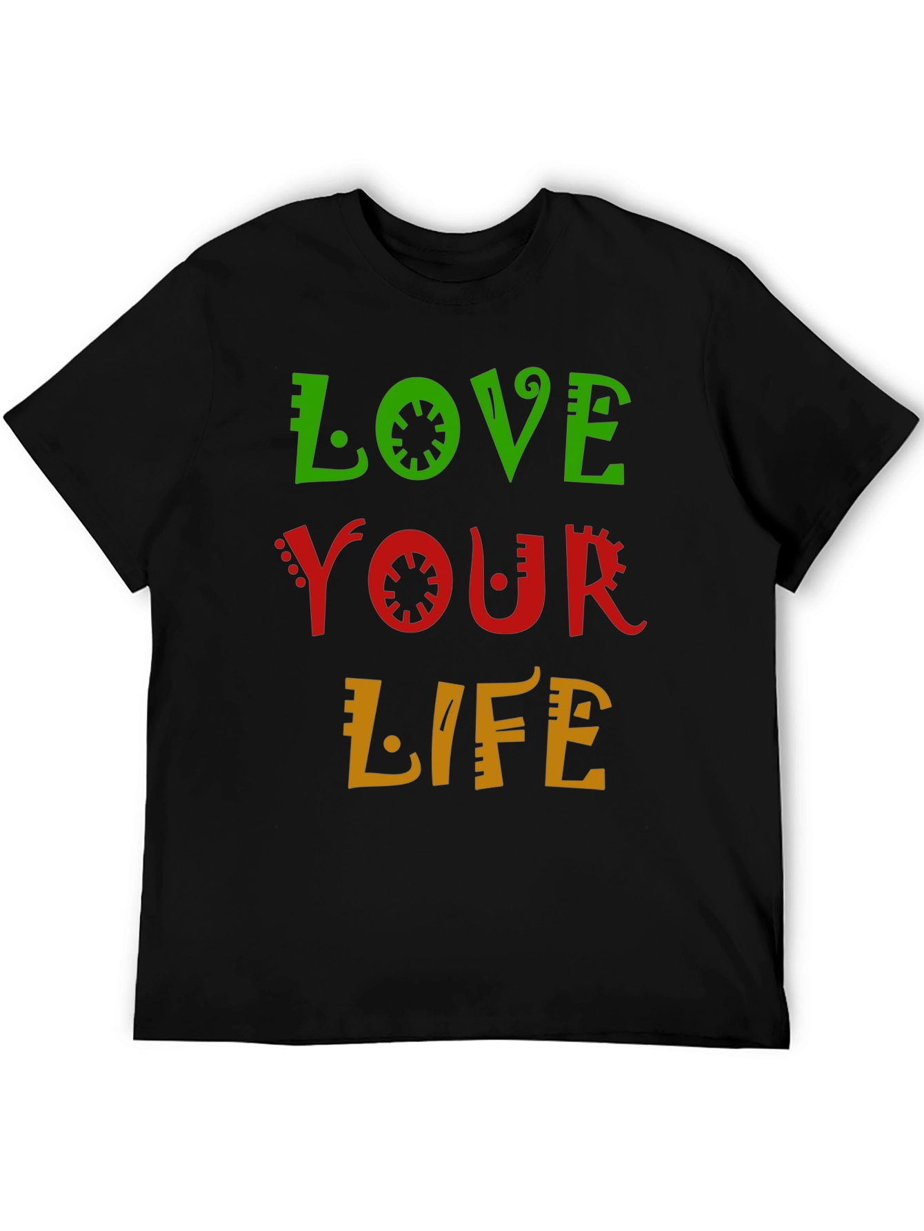 Love Your Life Graphic Tee - Black T-Shirt