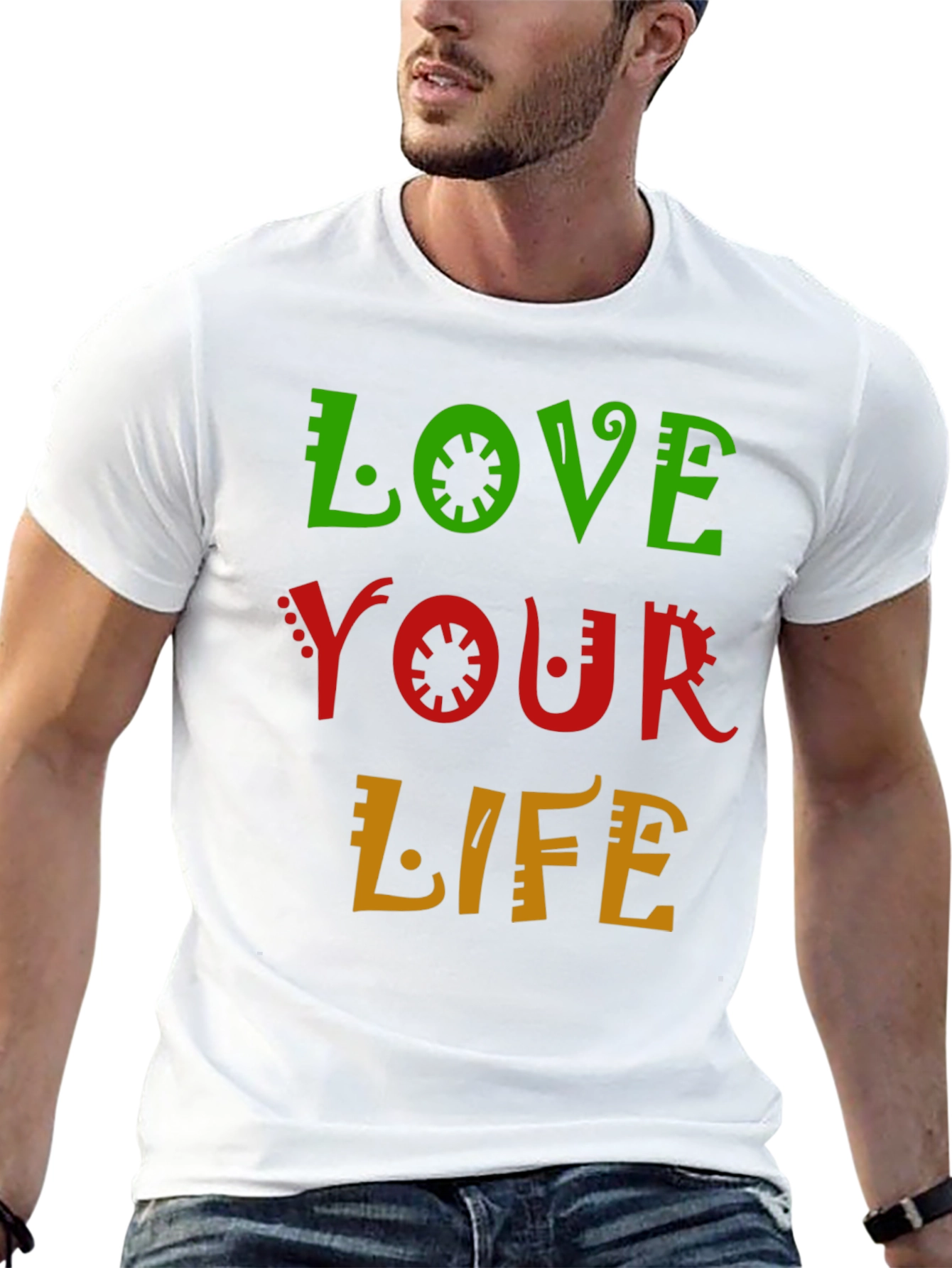 Love Your Life Graphic Tee - Black T-Shirt