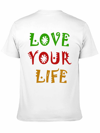 Love Your Life Graphic Tee - Black T-Shirt
