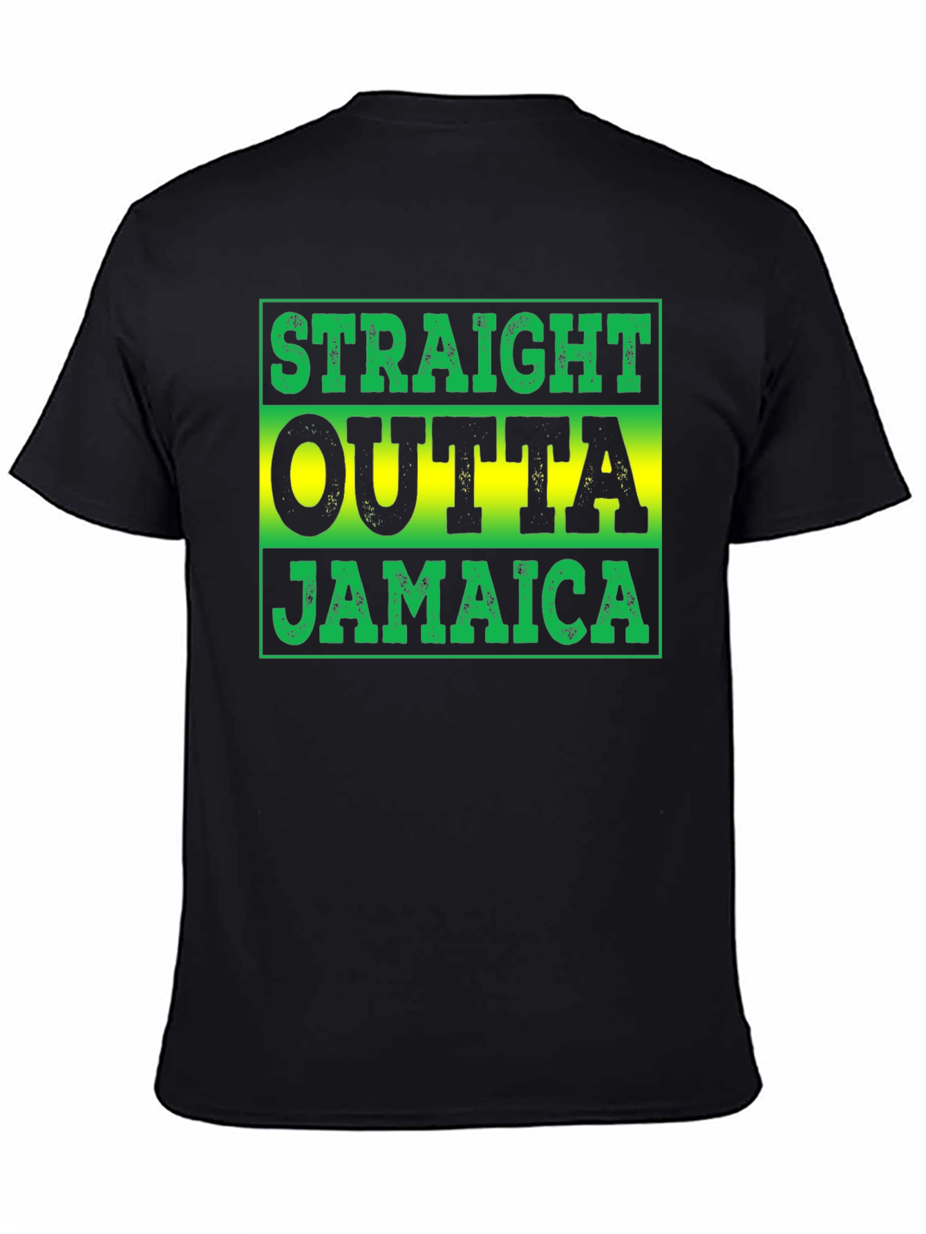 Straight Outta Jamaica Graphic T-Shirt