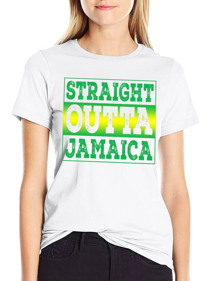 Straight Outta Jamaica Graphic T-Shirt