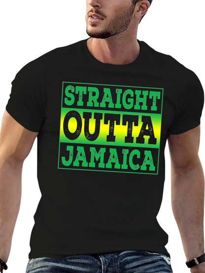 Straight Outta Jamaica Graphic T-Shirt